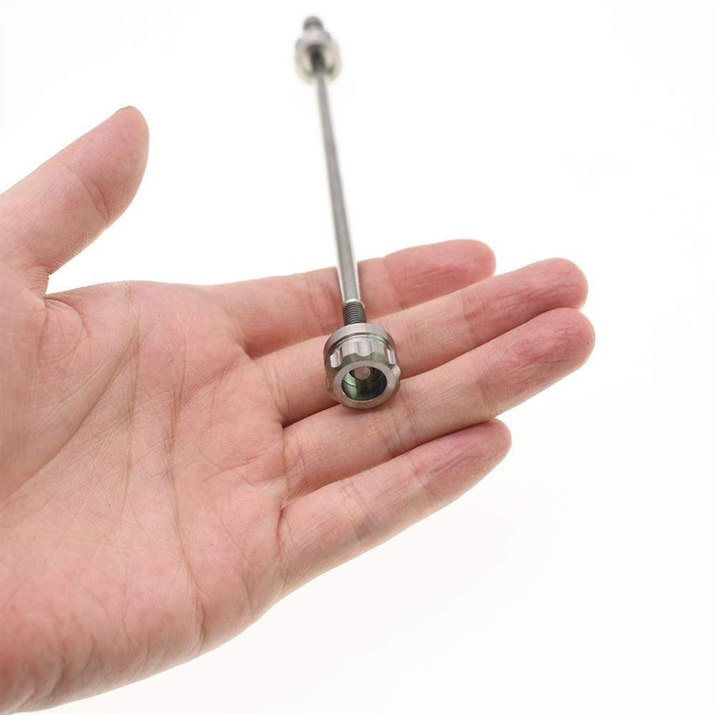 PiWine Stahl Schnellspanner, Fahrrad Quick Release Titan Bike Hub Achsen for Klapp Fahrrad Quick Release Hub Achse for 74 85 100 130 135mm Hebel Spieß Teil (Color : for 130 135mm Hub)