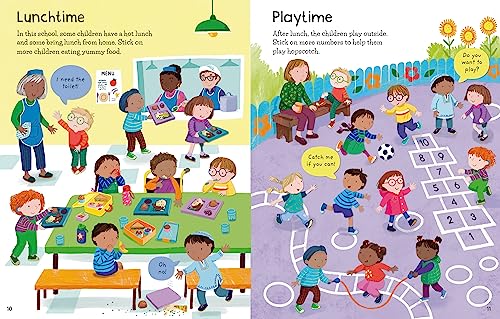 First Sticker Book Starting Kindergarten: A First Day of School Book For Kids Entering Kindergarten - Image 2