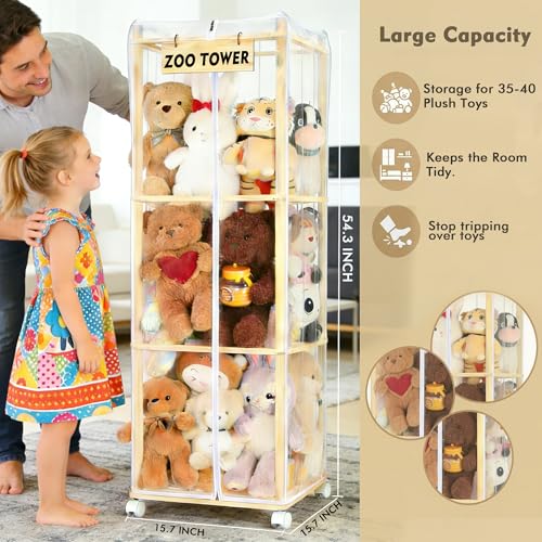 Organizador de juguetes con 30% de descuento y cubierta antipolvo