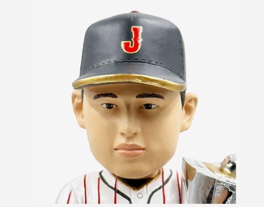 Amazon.co.jp: 223個限定 村上宗隆 WBC優勝ボブルヘッド 侍JAPAN