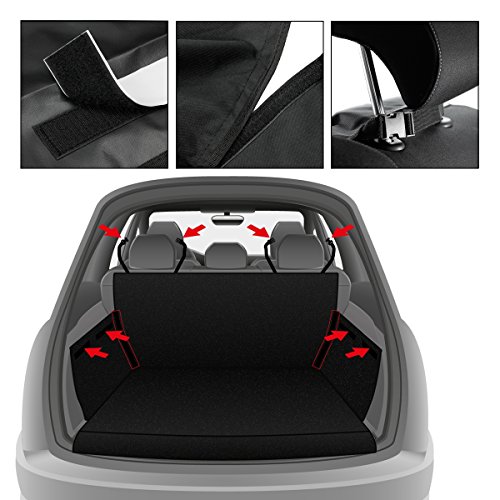 ECD Germany Telo per Bagagliaio Auto 156 x 170 cm