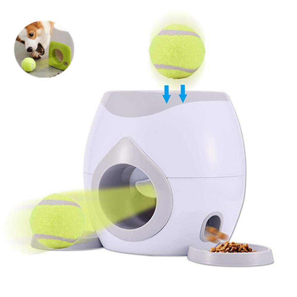 Amazon | 自動ボールランチャー、イージーオープンで犬のためのテニス