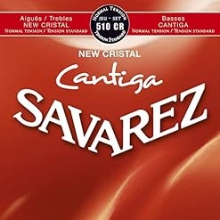 Savarez Cordes pour Guitare classique, New Cristal Cantiga 510CR tension standard rouge – Jeu - Les Beatles, Paul McCartney, John Lennon, RIngo Starr, George Harrison