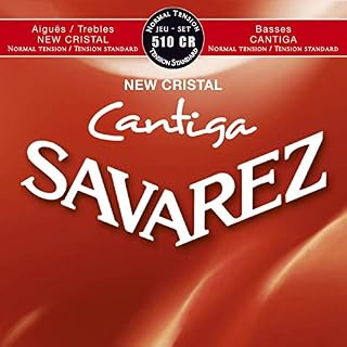 Savarez Cordes pour Guitare classique, New Cristal Cantiga 510CR tension standard rouge – Jeu - Les Beatles, Paul McCartney, John Lennon, RIngo Starr, George Harrison