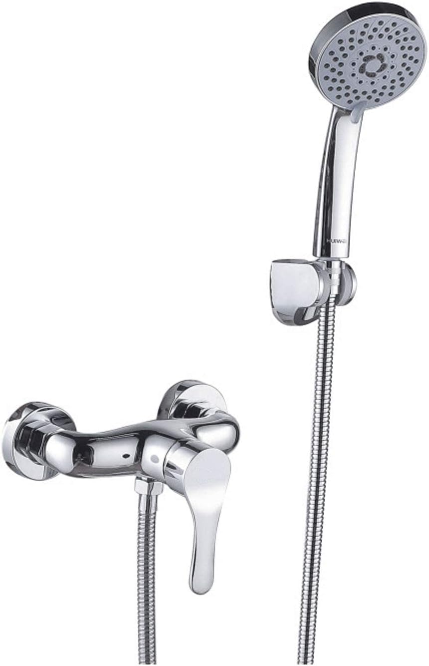 Kit de douche avec pommeau et flexible pour rénover la salle de bain d'un dortoir d'hôtel