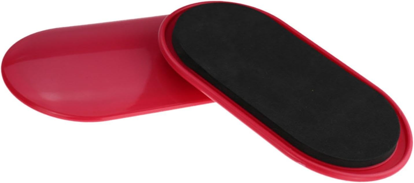 2Pcs Exercise Core Sliders Travel Abdominal Training Foot Balance Slide Pads red|Sporting Goods|Fitness Running & Yoga|Fitness Equipment & Gear|Other Fitness Equipment & Gear