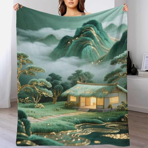 Couvertures microfibre moelleuse plaids toutes saisons pour salon et lit - 6