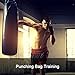 ZooBoo MMA Gloves, Half-Finger Boxing Fight Gloves MMA Mitts with Adjustable Wrist Band UFC Gloves for Sanda Sparring Punching Bag Training (One Size Fits Most)