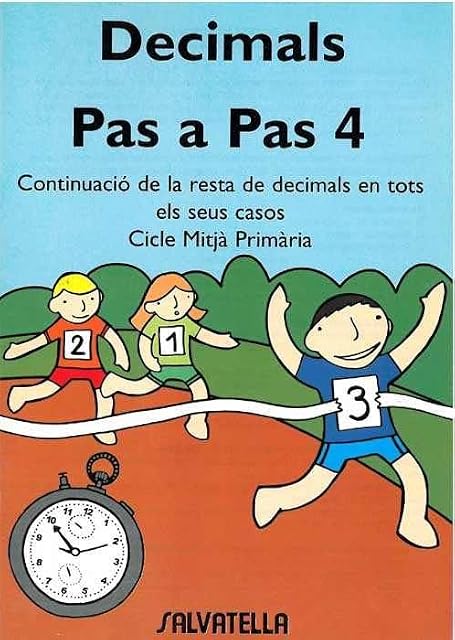 Portada de Decimals pas a pas 4