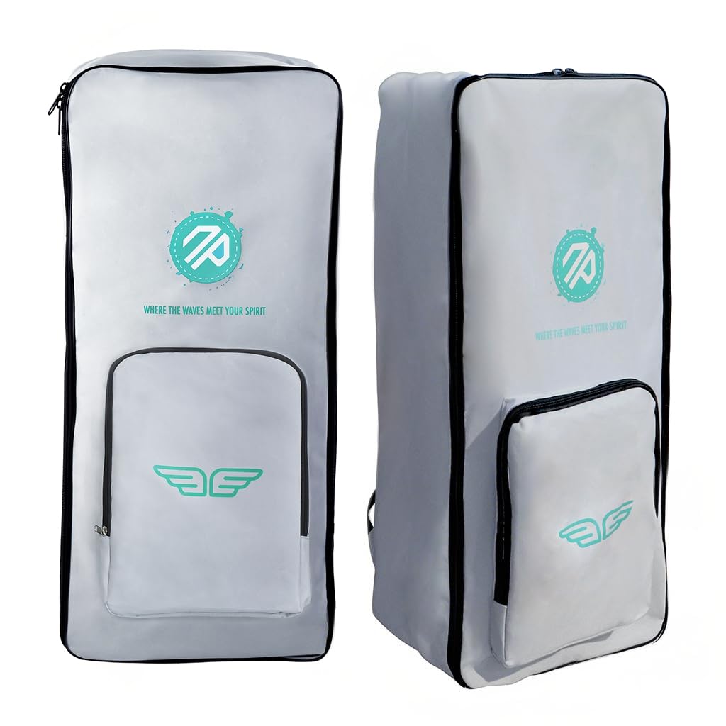 niphean Paddle Board Backpack with Wider Shoulder Straps, 100L Extra-Large Capacity Inflatable Paddle Board Bag, Paddleboard Bag with Ergonomic