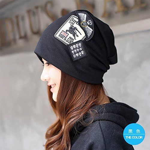 The Korean version of the cap children fall and winter kit head cap plate cap stylish bonnet pile cap on sub-cap Baotou cap leisure tide cap,are code with elastic,Black