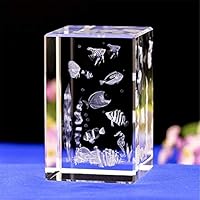 Amazon.co.jp: クリスタルモデルスタチュー3Dレーザー彫刻置物