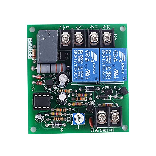Placa secuencial de encendido de potencia AC 220V 10A, 2 canales, módulo controlador secuencial ajustable hasta 10 segundos miniatura 5