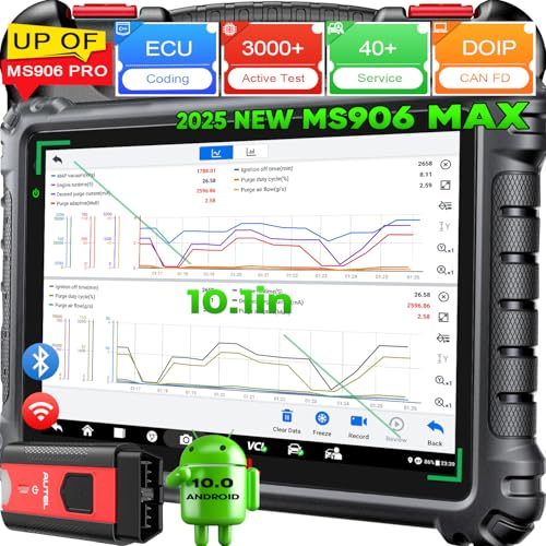 Autel MaxiSYS MS906 MAX Scanner 2025, MS906MAX 10.1