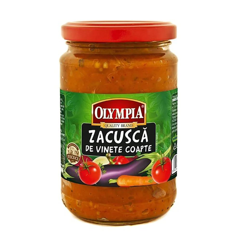 SALSA ZACUSCA DE BERENJENA OLYMPIA 300 G