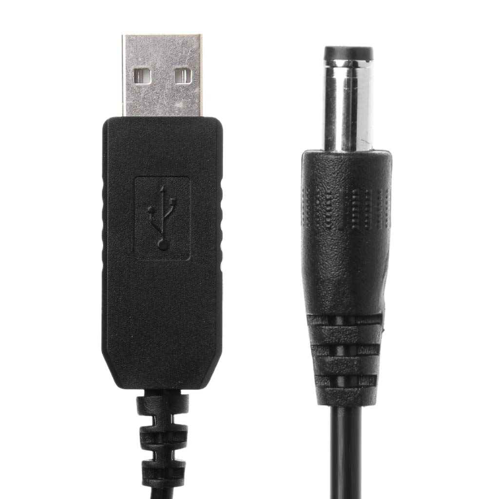 Mirco Cable de Carga USB para Adaptador de Fuente de alimentación Cargador de luz para lámpara de Cabeza Linterna luz 18650 Recargable Bat plástico
