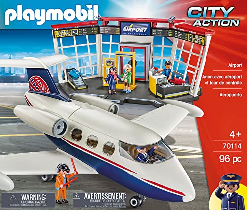 Playmobil 70114 Aeroporto 96PC Città Azione