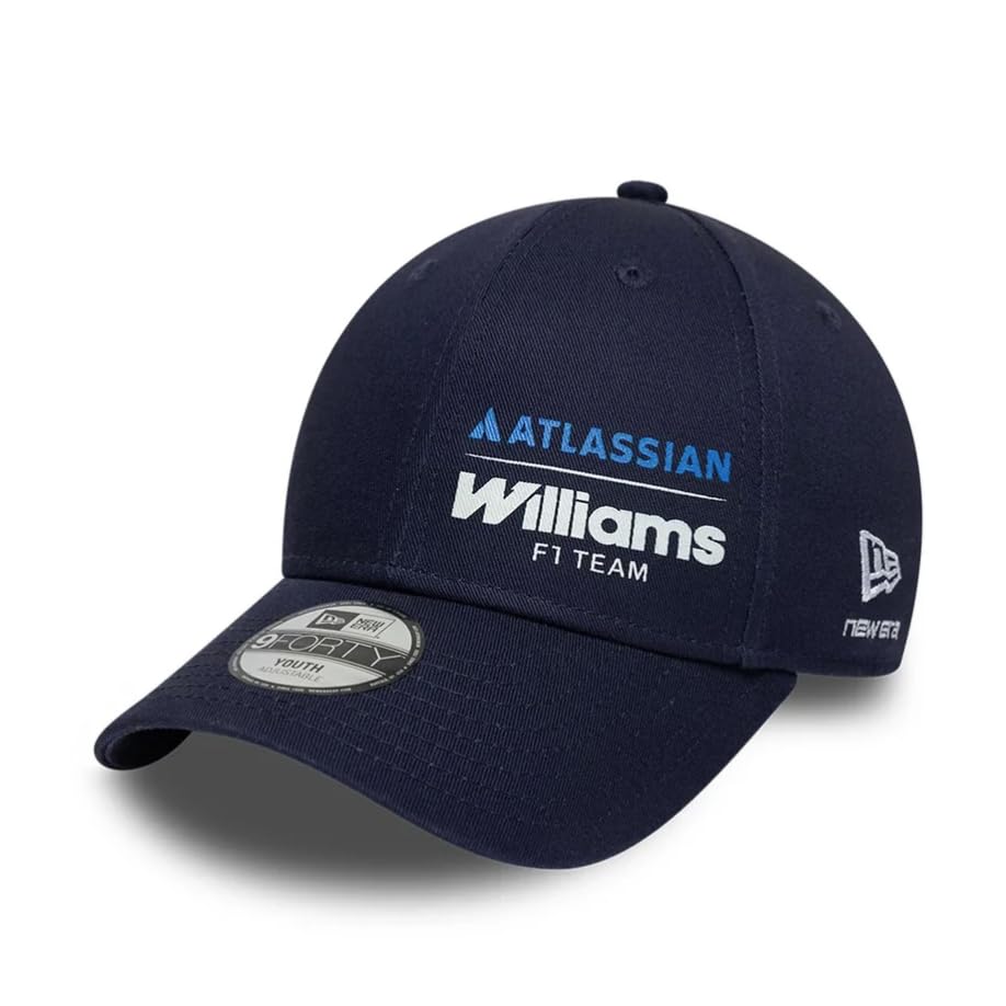 Casquette enfant Williams Racing F1 ajustable pour protéger les yeux du soleil en restant stable