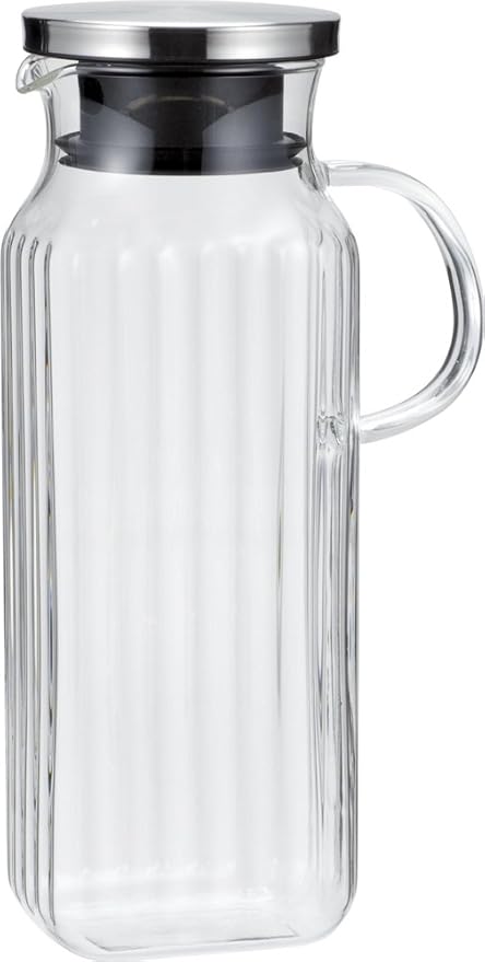 Amazon Co Jp Iwaki スクエアサーバー把手付き 1l ステンレス蓋 K296kt Sv ホーム キッチン