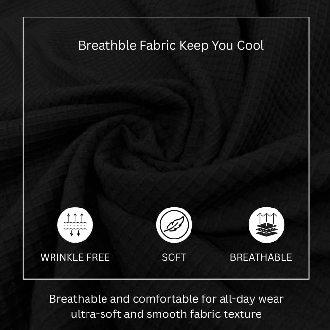 Image of GRECIILOOKS Men's Formal Button Down Shirt - Slim Fit Shirt's for Men | Textured Long Sleeve Polycotton| Business & Meeting Ready (Available in Plus Size)