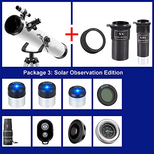 Telescopio astronómico 700 mm de foco ajustable miniatura 2