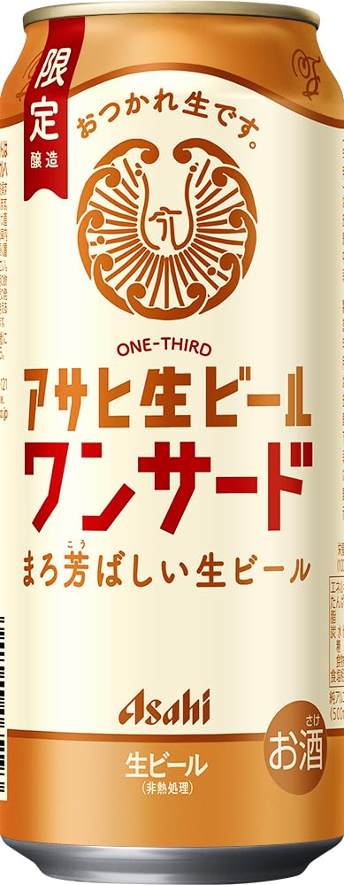 Amazon.co.jp: アサヒ 生ビール ワンサード [ 500ml×24本 ]（マルエフ