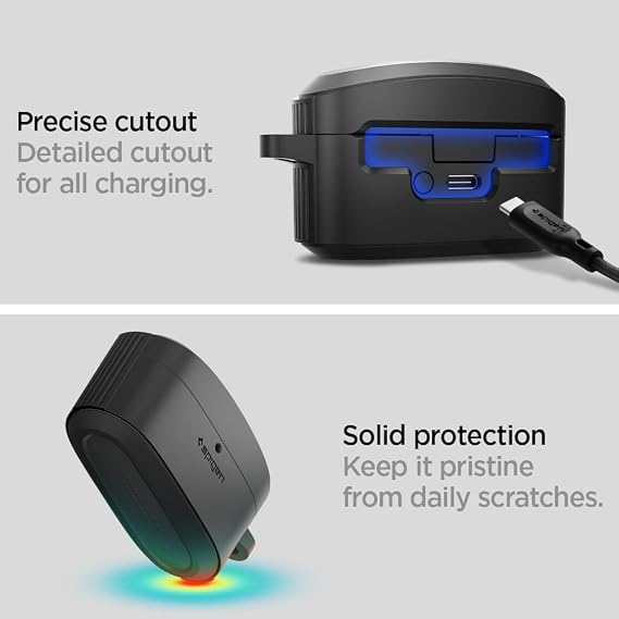 Spigen Rugged Armor Designed for Sony WF-1000XM5 Case (2023)