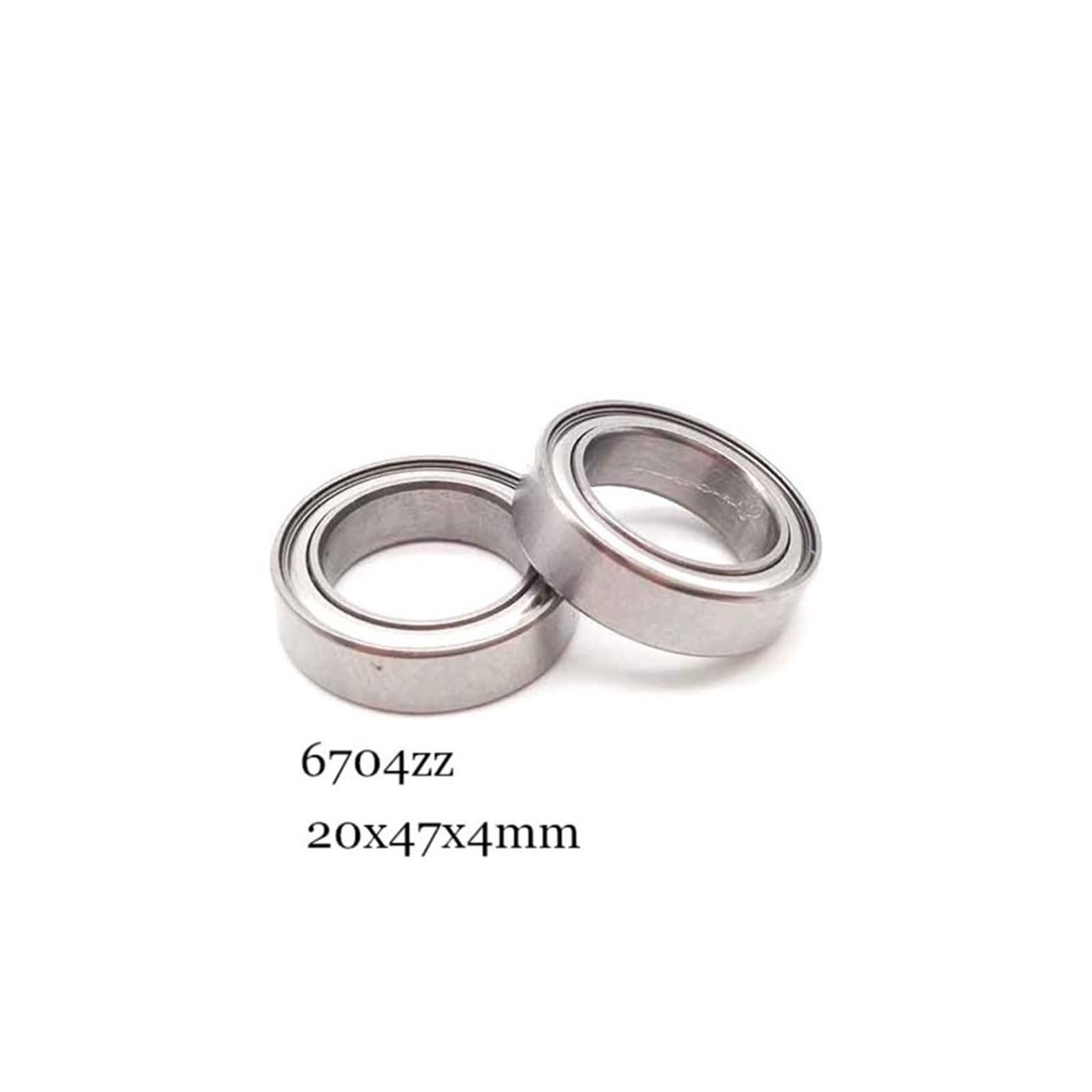 Roulement 6704ZZ 20 x 27 x 4 mm ABEC-1, section mince, roulements à billes 61704ZZ 6704 Z ZZ