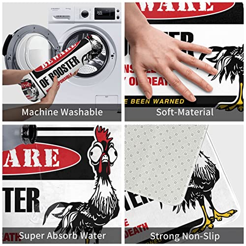 Accessoires grotte homme tapis emo poulet grand format