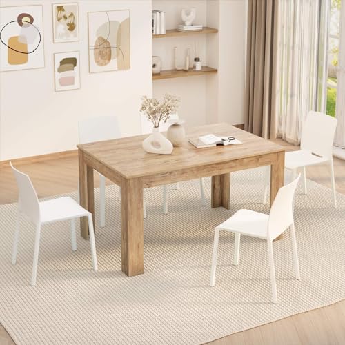 Ausziehbarer Esstisch Holz Mobili Fiver Easy 140 (220) x 90 cm