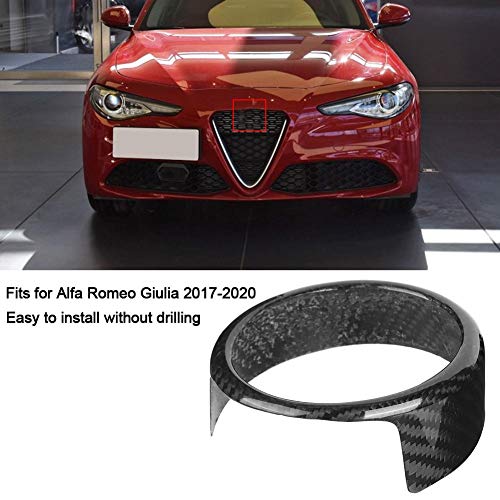 Anello con logo esterno, Qiilu Auto Mark Trim