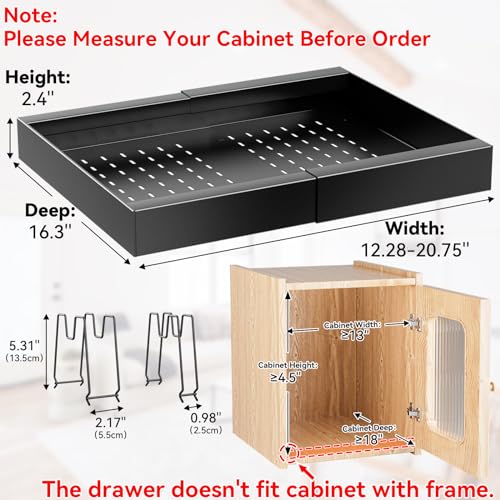 Hyeixz PULL OUT ORGANIZER Out Cabinet Organizer thumb #2