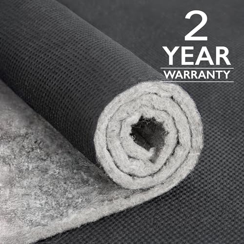 Image of RUGPADUSA - Dual Surface - 6'x9' - 3 /8 inch Thick - Felt + Rubber - Enhanced Non-Slip Rug Pad - Adds Comfort and Protection - for Hard Surface Floors