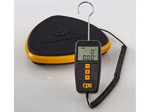 CPS Productos CCD110 Báscula de carga de refrigerante, capacidad de peso de 110 lb