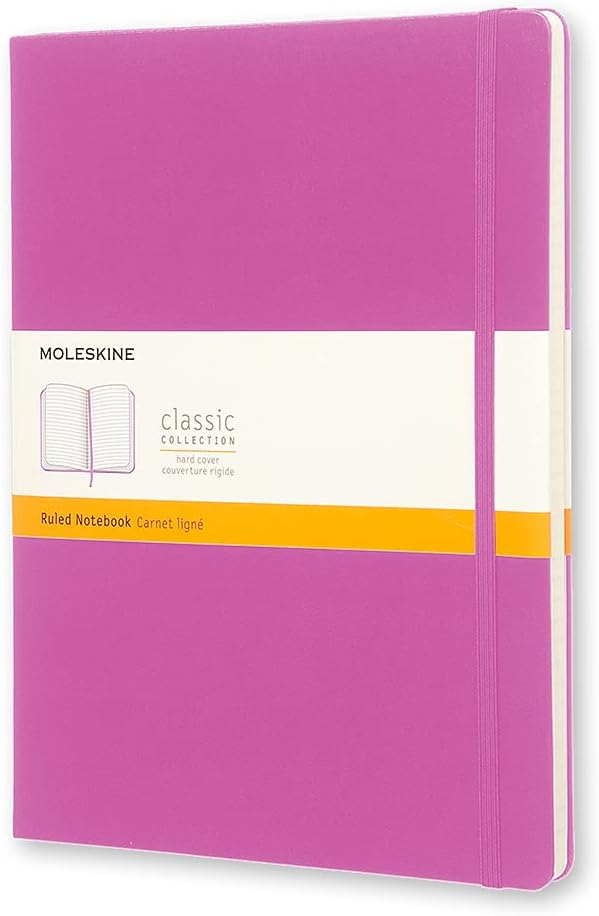 Moleskine Classic Notebook, Hard Cover, XL (7.5" x 9.5