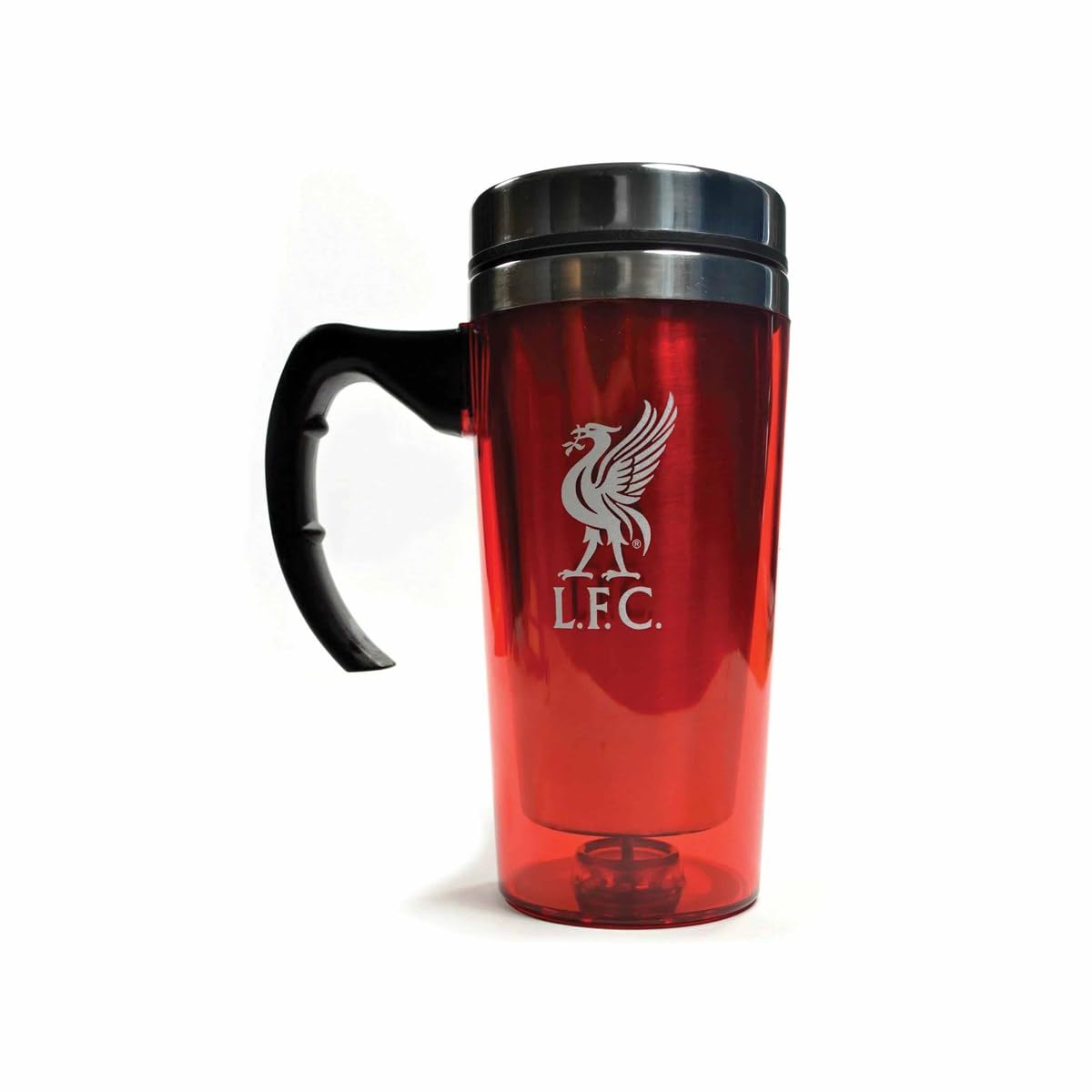 Liverpool FC Handled Travel Mug 450ML Official Merchandise Fan Gift