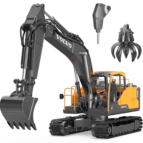 DOUBLE E Volvo 3-in-1 RC Excavator