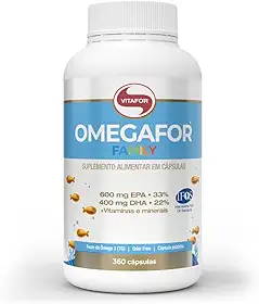 Vitafor - Omegafor Family - 360 Cápsulas