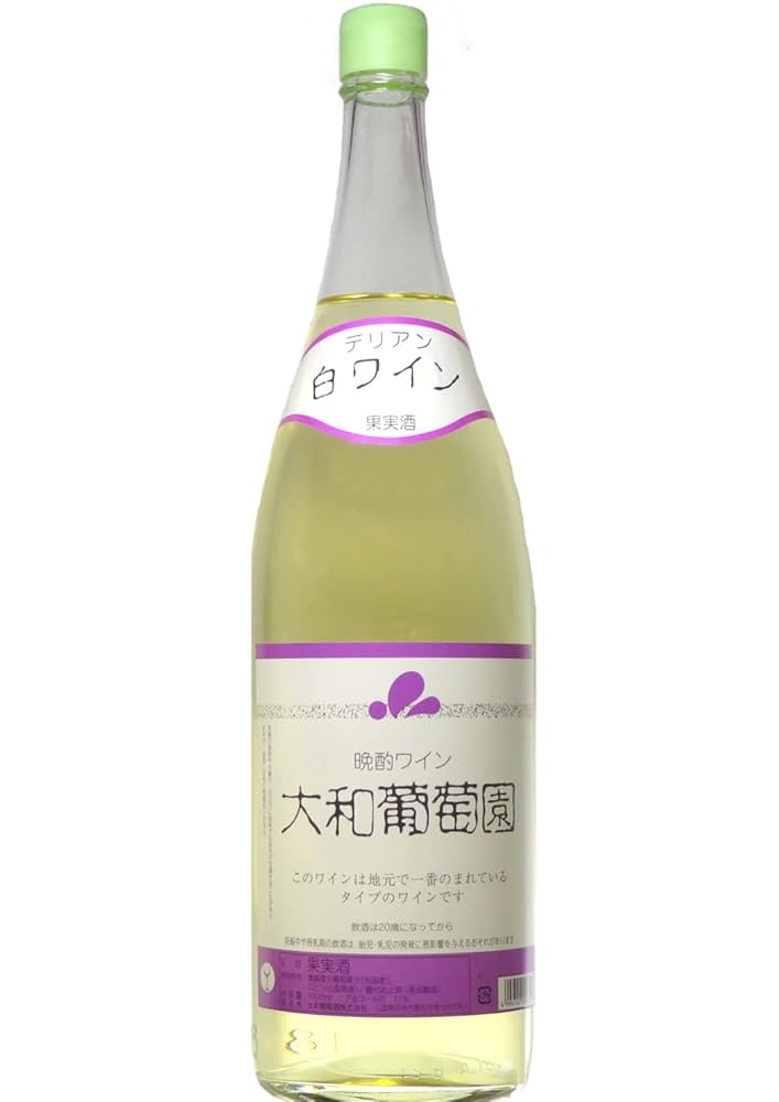 Amazon.co.jp: 大和葡萄酒 大和葡萄園 白 [ 白ワイン 中辛口