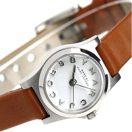 ≪MARC BY MARC JACOBS≫マークバイ マークジェイコブス Henry Dinky レザーベルトウォッチ レディース向 MBM1280