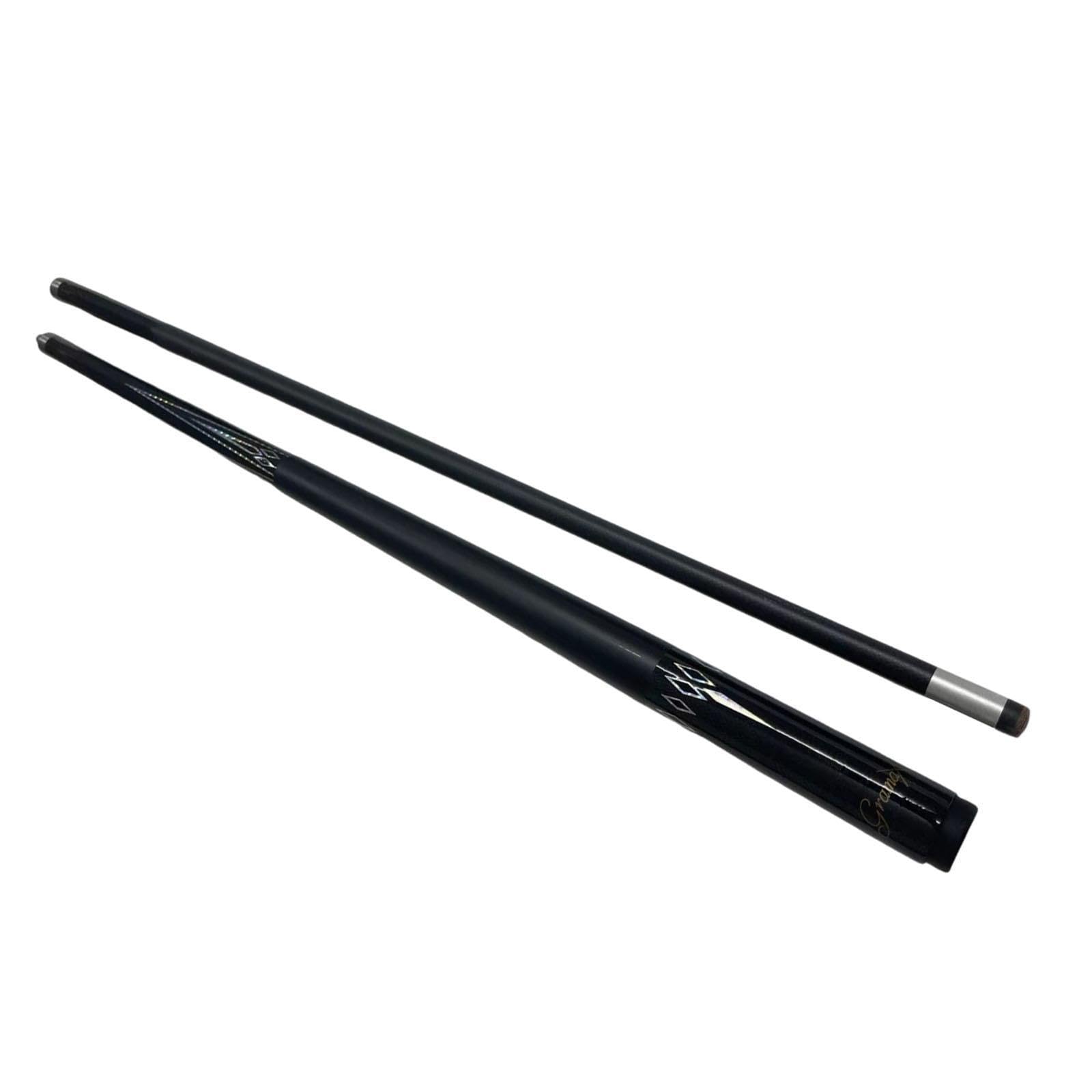 Queue De Billard Baoblaze - Fibre Carbone, 145cm, Embout 9,5mm, Virole Argentée, Demi-Fendue - Pour Snooker Et Billard, Débutants Et Pros