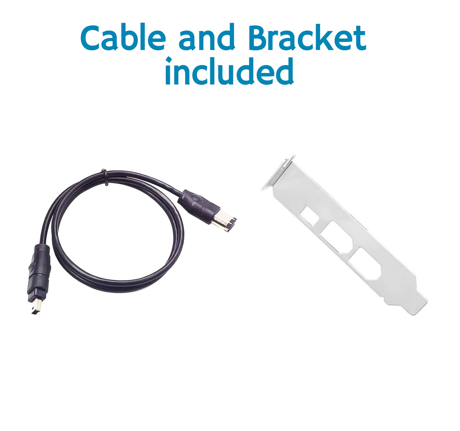 Tarjeta Firewire PCI Express 3 Puertos, Controlador IEEE 1394, Adaptador Firewire 800 para Windows 7/8/Mac OS Con Cable