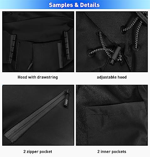 KXK Custom Outdoor Waterproof Jacket Hooded Stitched Personalized Name Number Windbreaker Rain Shell Coat for Men Women4