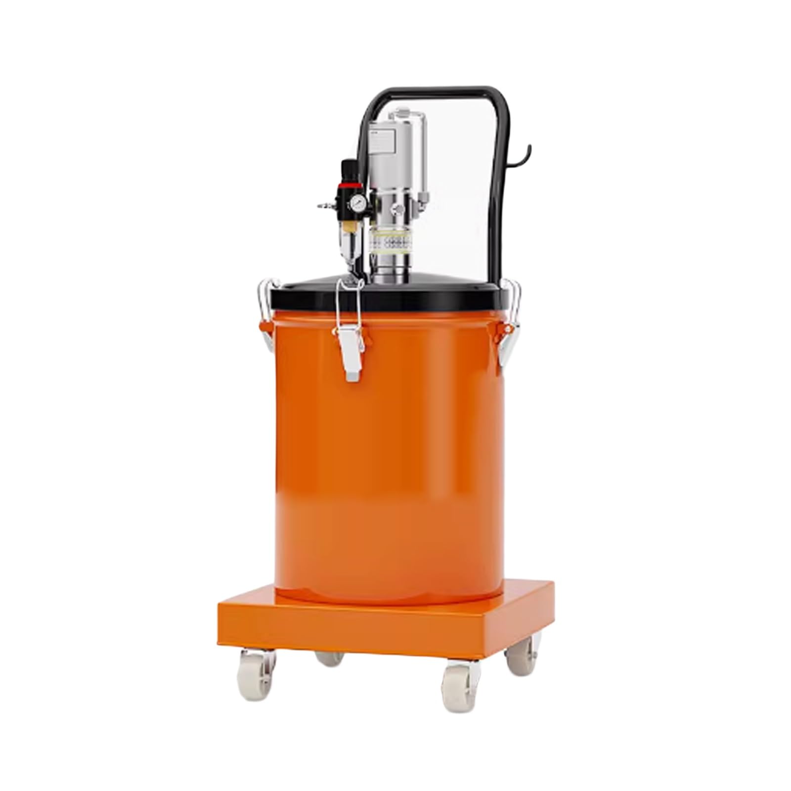 Pneumatyczna pompa do przenoszenia smaru, stosunek ciśnienia 50:1, 0,8 litra oleju na minutę, szeroko stosowana w urządzeniach mechanicznych, wysokociśnieniowe pneumatyczne pompy do