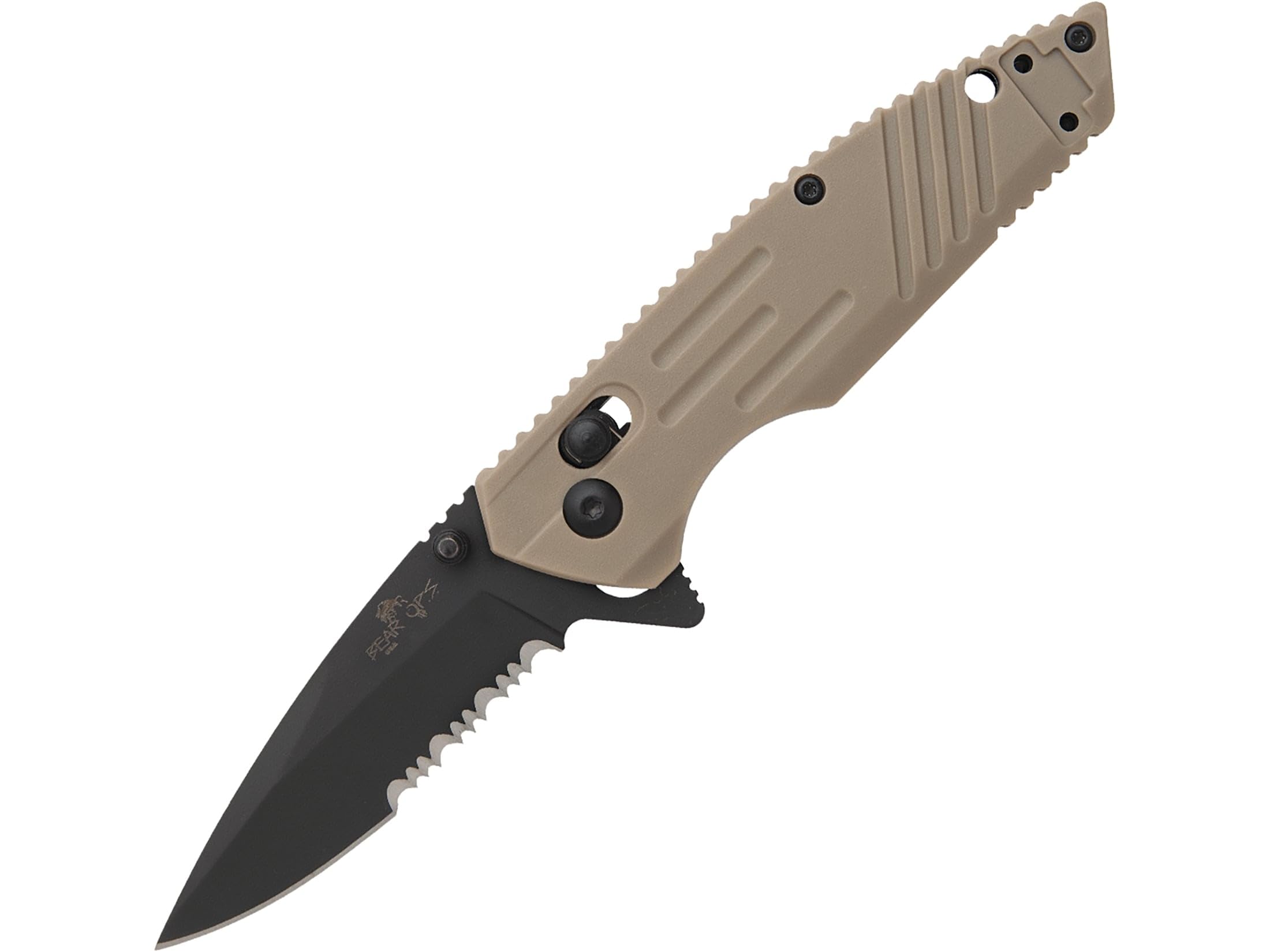 Amazon.com: Bear & Son Rancor IX Slide Lock Flipper Knife 4-3/8