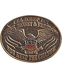 Cody James Men's I'll Keep My Guns Belt Buckle Bronze One Size