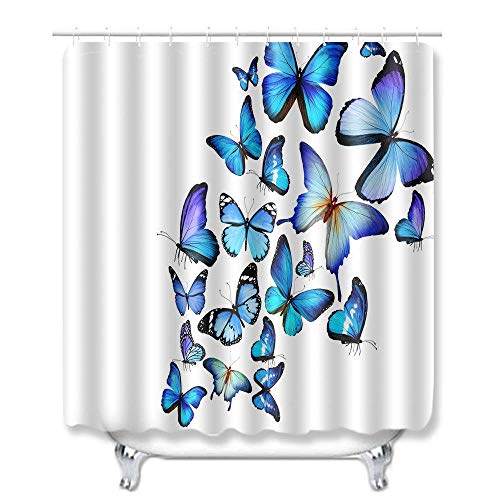 Claean-Acces-Home Wc Deckelbezug Ins Style Schmetterlingsmuster Flanell Badematte/Toilettenkissen Set Wohnkultur Anti… – Bild 7