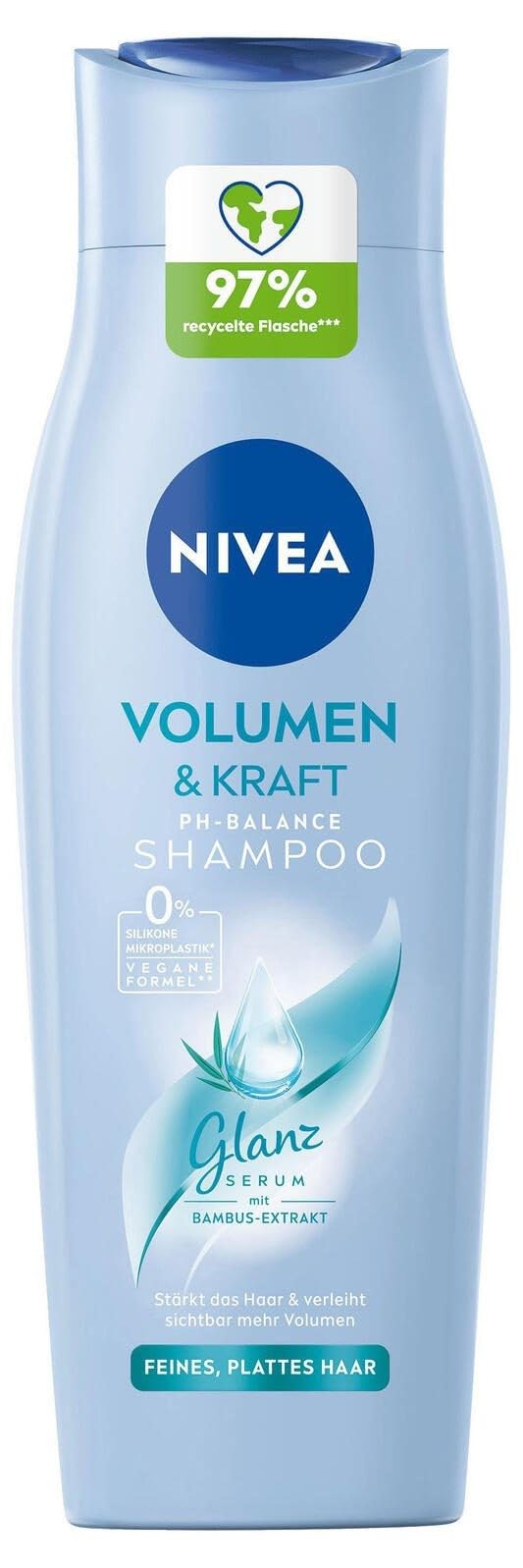 NIVEA VolumenKraft Mild Shampoo 250 ml, White, 250 ml (Pack of 1)