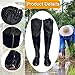 Fishing Waders Hip Boots for Men Women Waterproof Anti Slip Bootfoot Wading Pants River Boots Car Washing Outdoor Activities- Schuhe 44 EUR Größe