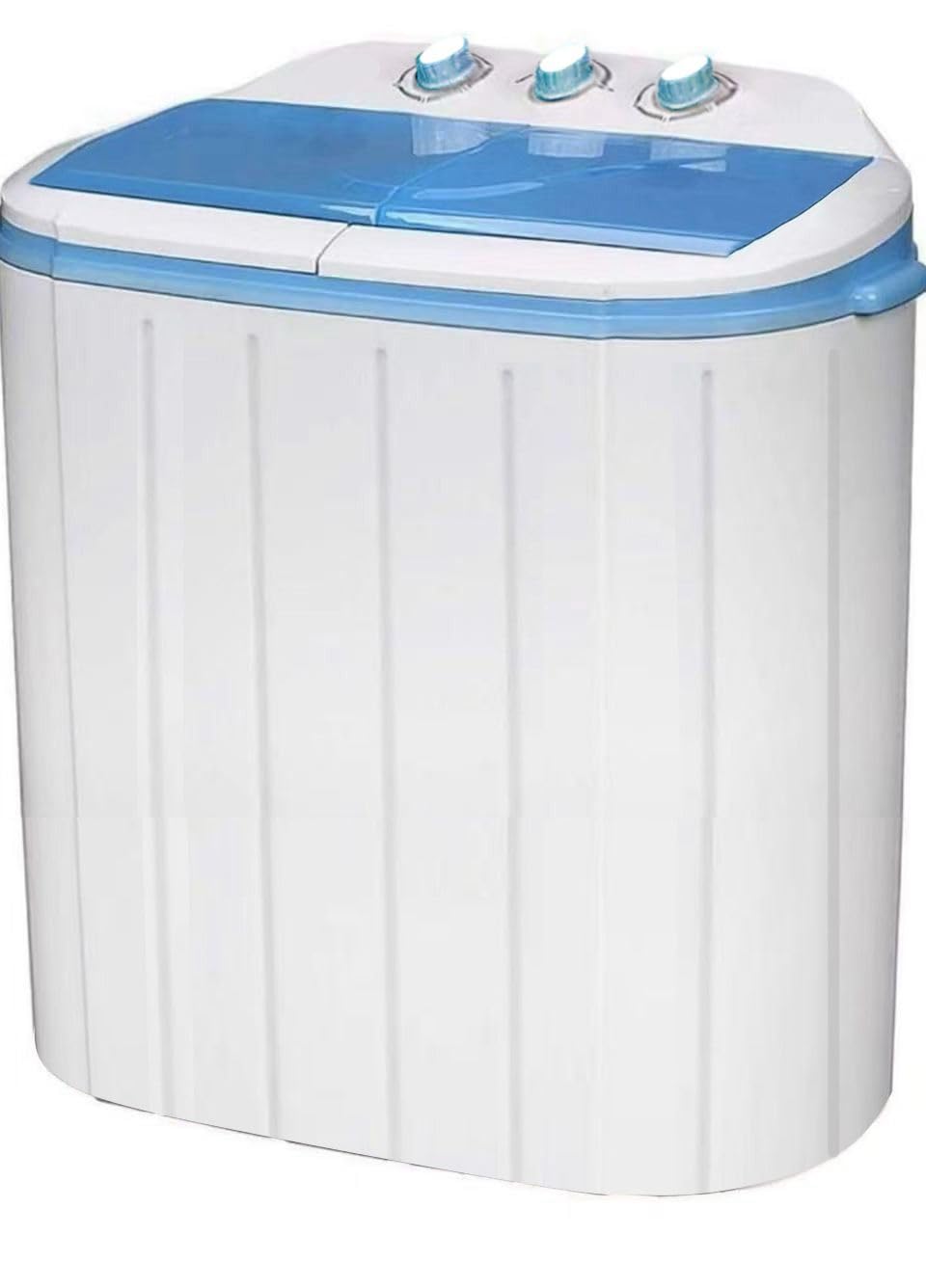 Portable Twin Tub Washing Machine and Dryer 5 KG (3 KG Wash 2 KG Dryer) Electric Mini Washer RV Travel Camping Dry Cycle Dryer Combo New